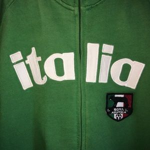 Italia track jacket XL but feels like a large